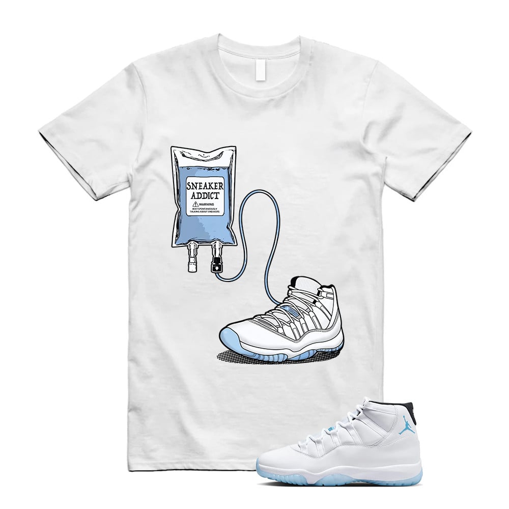 Sneaker Therapy Shirt, Jordan 11 Legend Blue Matching T-Shirt, Sneaker Match Tees