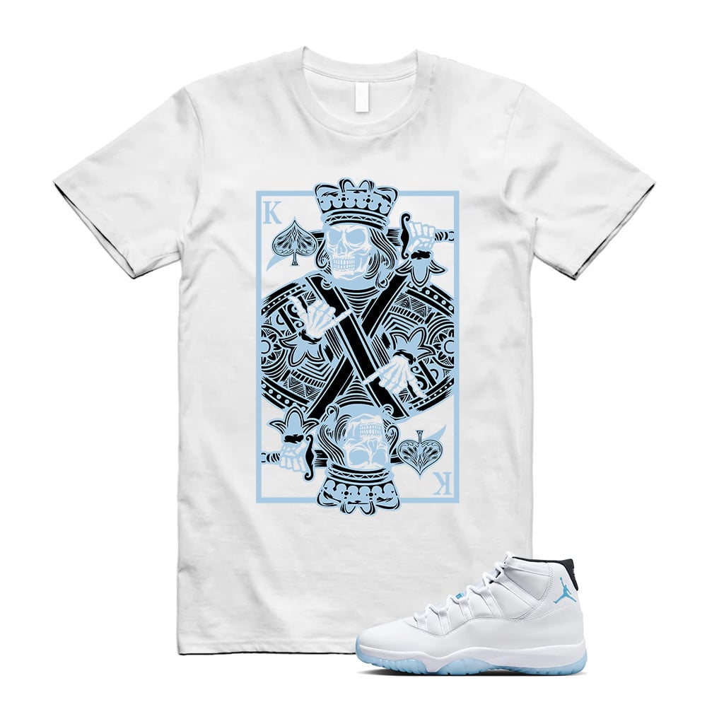 KC Shirt, Jordan 11 Legend Blue Matching T-Shirt, Sneaker Match Tees