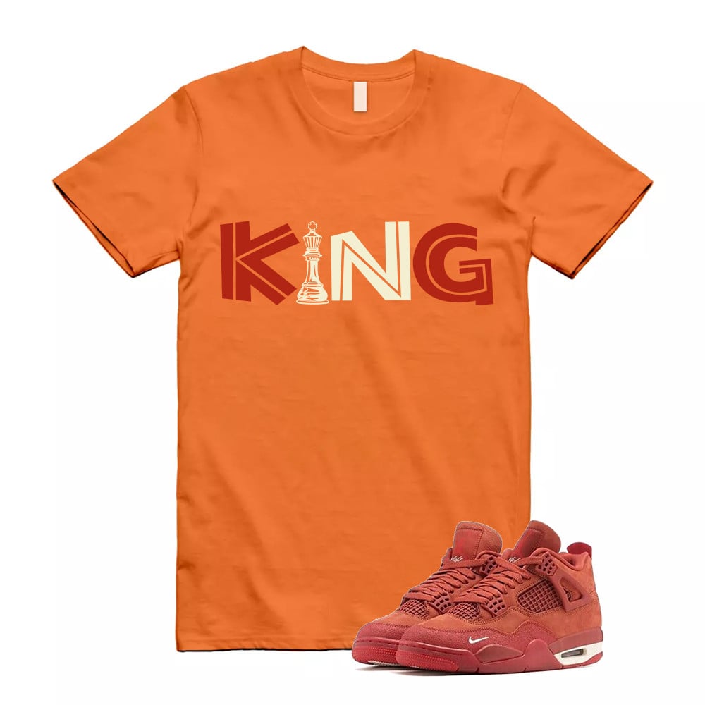 King Shirt To Match Jordan 4 Brick By Brick Cinnabar Firewood T-Shirt, Sneaker Match Tees