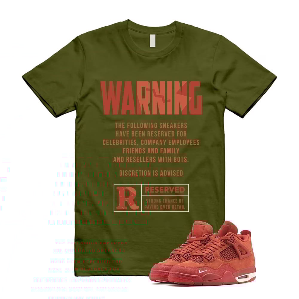 Reserved Shirt To Match Jordan 4 Brick By Brick Cinnabar Firewood T-Shirt, Sneaker Match Tees