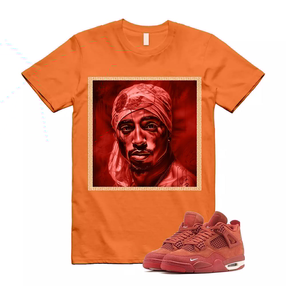 PAC Shirt To Match Jordan 4 Brick By Brick Cinnabar Firewood T-Shirt, Sneaker Match Tees