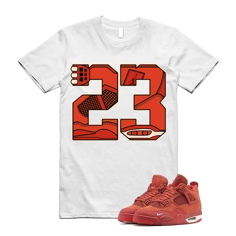 23 Unisex Shirt To Match Jordan 4 Brick By Brick Cinnabar Firewood T-Shirt, Sneaker Match Tees