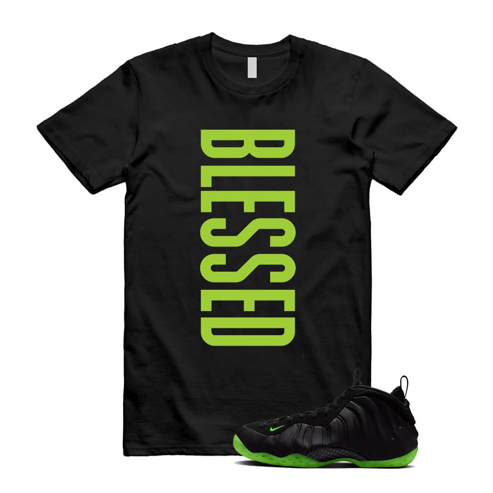 VERTBLS Shirt To Match Foamposite Volt Black Air One T-Shirt, Sneaker Match Tees