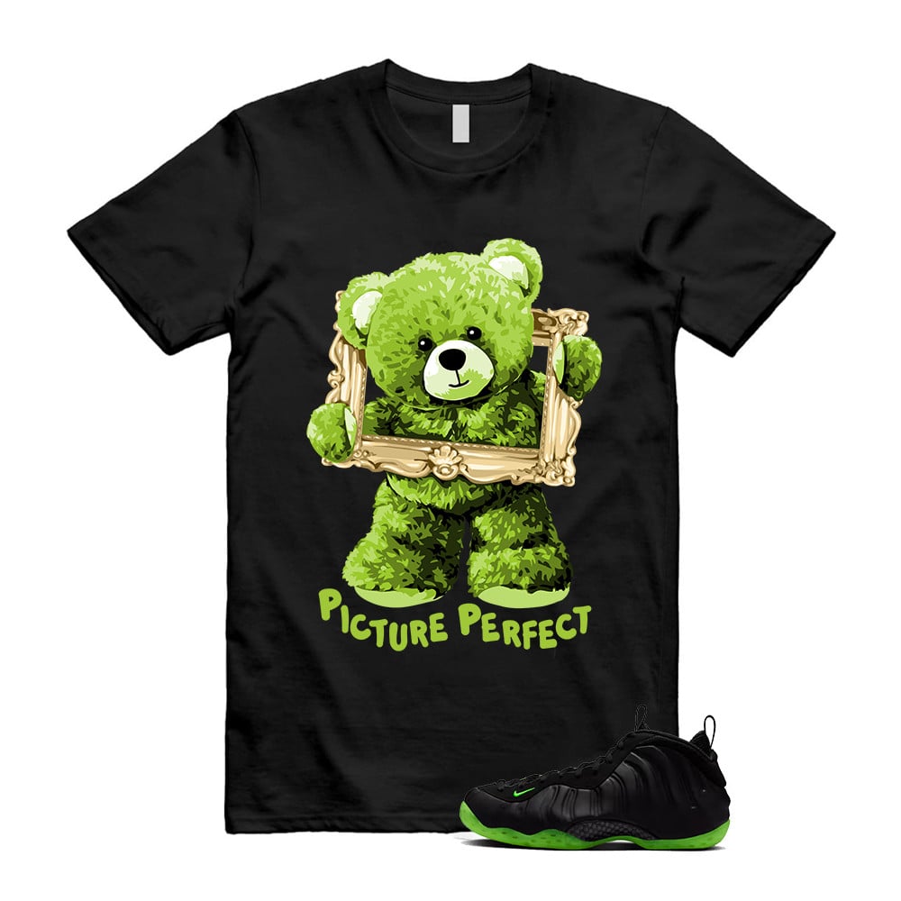Picture Perfect Shirt To Match Foamposite Volt Black Air One T-Shirt, Sneaker Match Tees