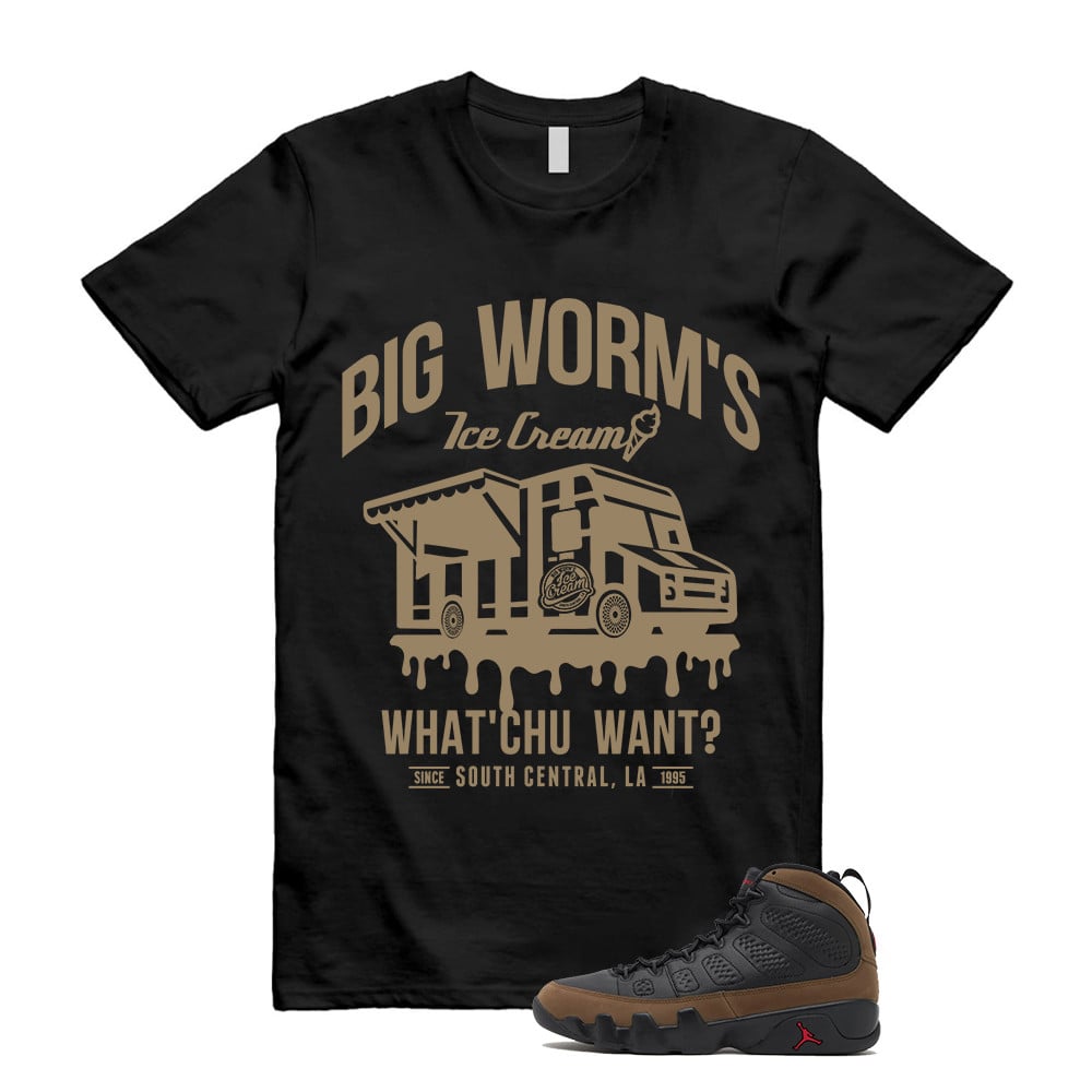 BWâ??s Ice Cream Shirt To Match Air Jordan 9 Olive T-Shirt, Sneaker Match Tees