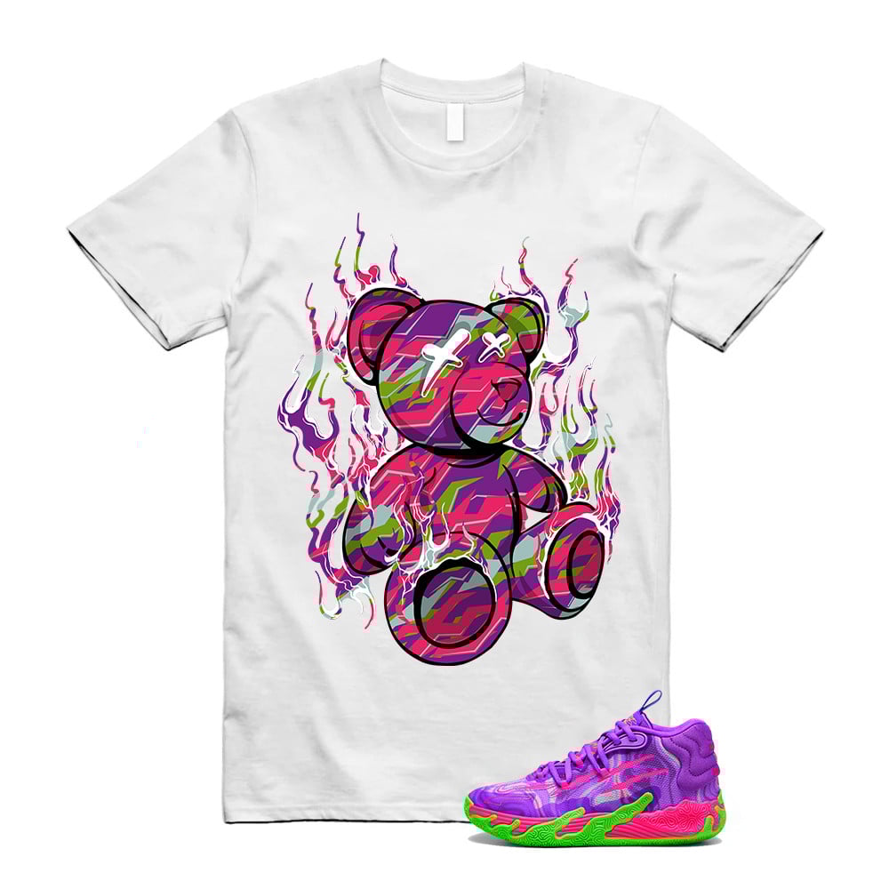 LIT Shirt To Match Puma Toxic LaMelo Ball Purple Glimmer Green Gecko 03 Slime T-Shirt, Sneaker Match Tees