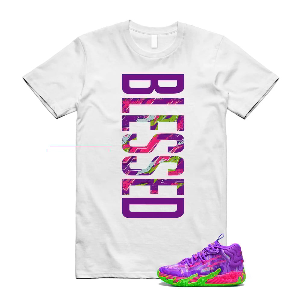 VERTBLS Shirt To Match Puma Toxic LaMelo Ball Purple Glimmer Green Gecko 03 Slime T-Shirt, Sneaker Match Tees