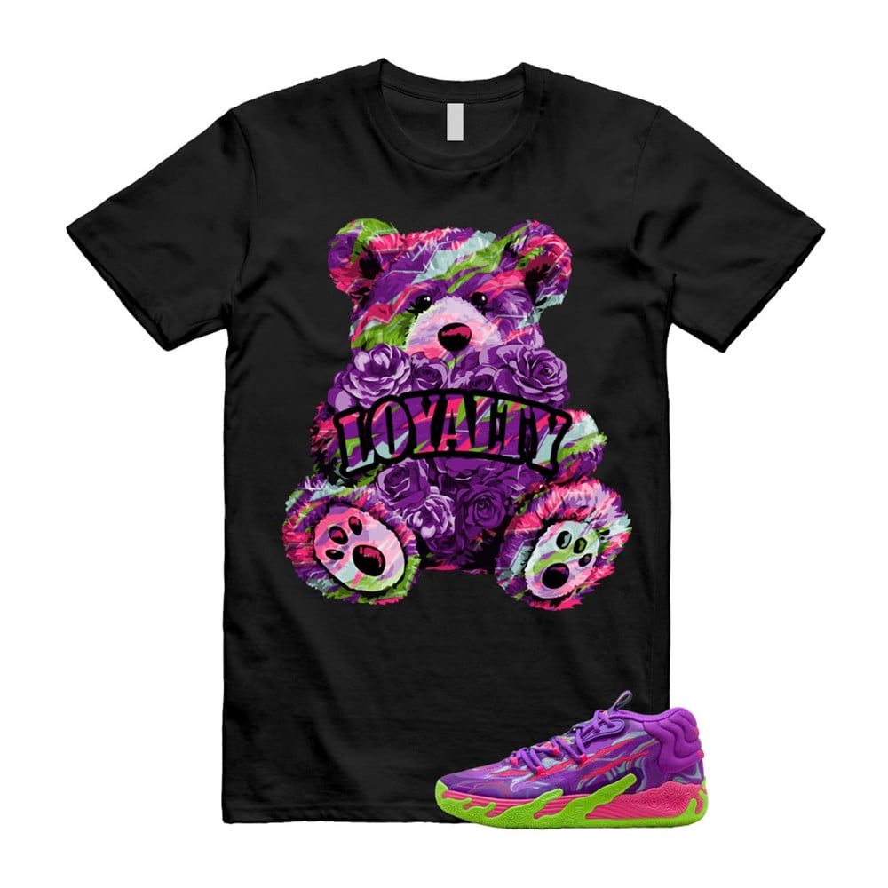 Loyalty Shirt To Match Puma Toxic LaMelo Ball Purple Glimmer Green Gecko 03 Slime T-Shirt, Sneaker Match Tees