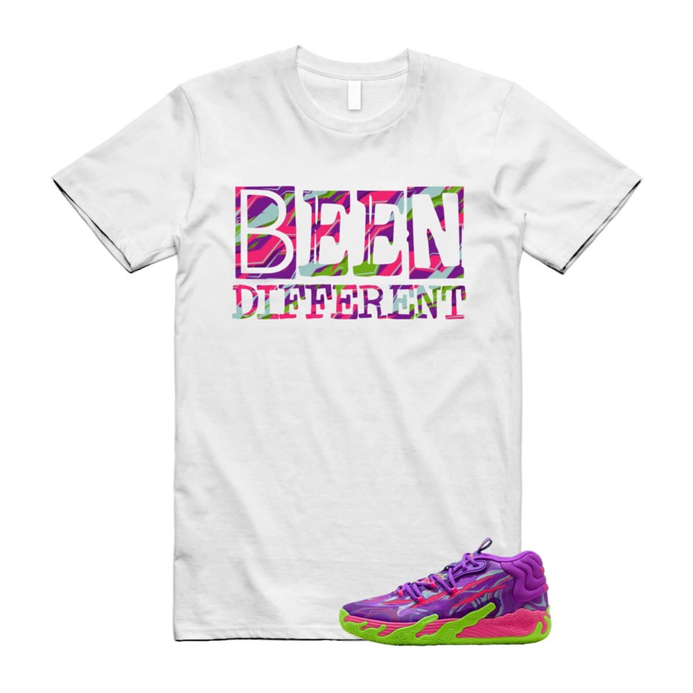 Been Different Shirt To Match Puma Toxic LaMelo Ball Purple Glimmer Green Gecko 03 Slime T-Shirt, Sneaker Match Tees