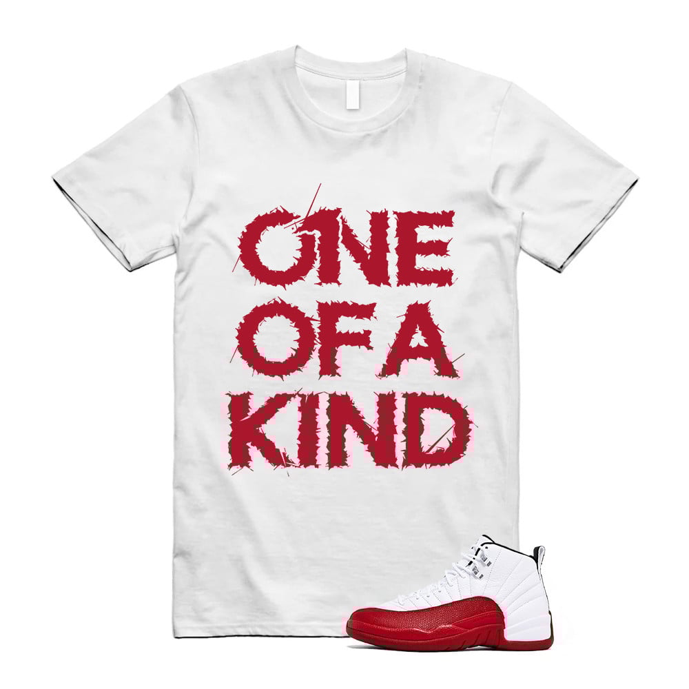 One Of A Kind Shirt To Match Air Jordan 12 Cherry Red T-Shirt, Sneaker Match Tees