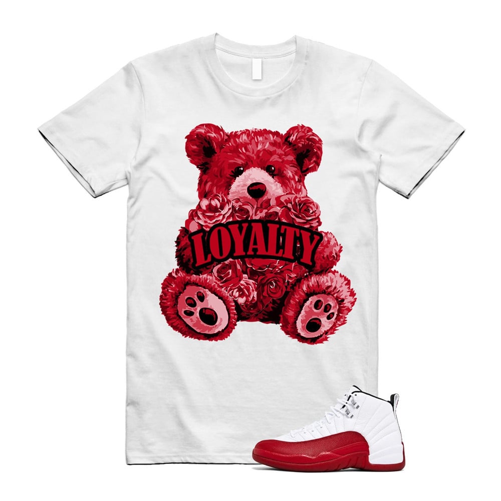 Loyalty Shirt To Match Air Jordan 12 Cherry Red T-Shirt, Sneaker Match Tees