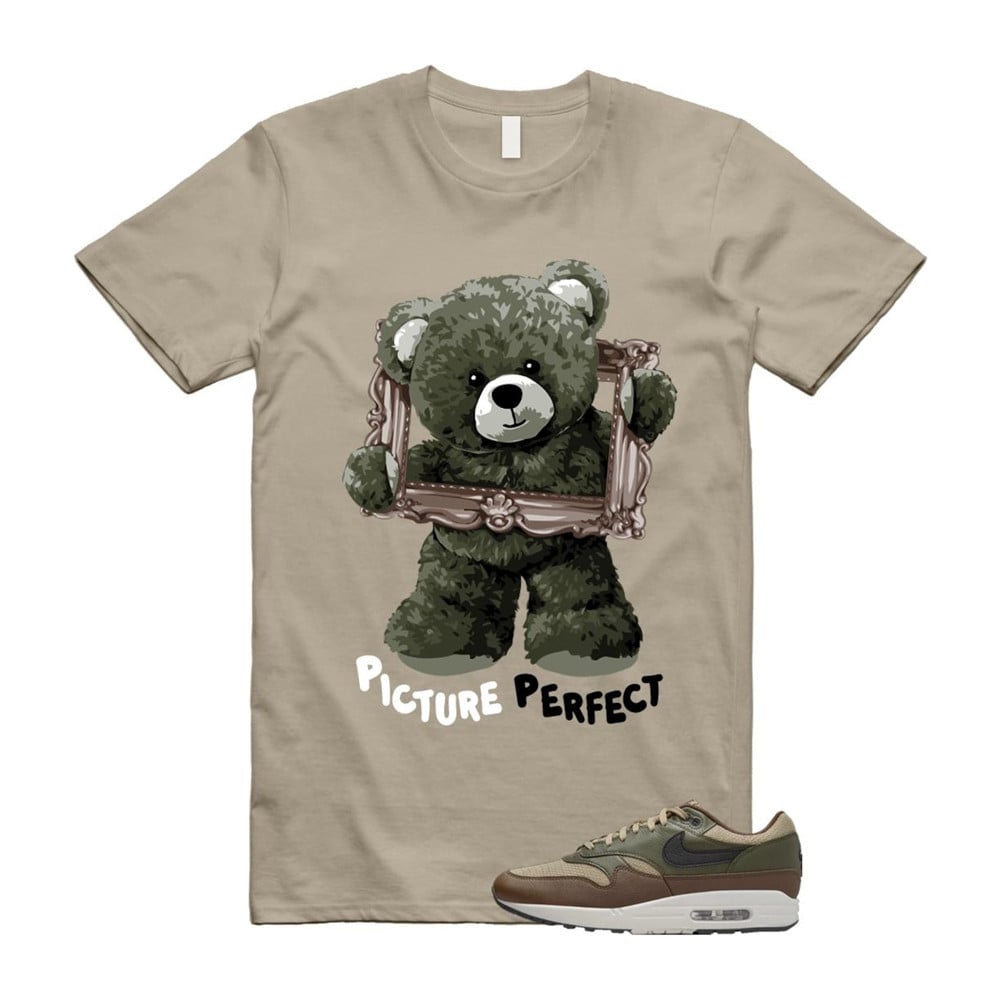 Picture Perfect Shirt To Match Air Max 1 Neutral Olive Cacao Wow T-Shirt, Sneaker Match Tees