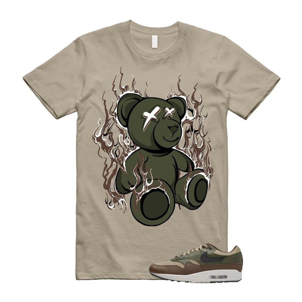 LIT Shirt To Match Air Max 1 Neutral Olive Cacao Wow T-Shirt, Sneaker Match Tees