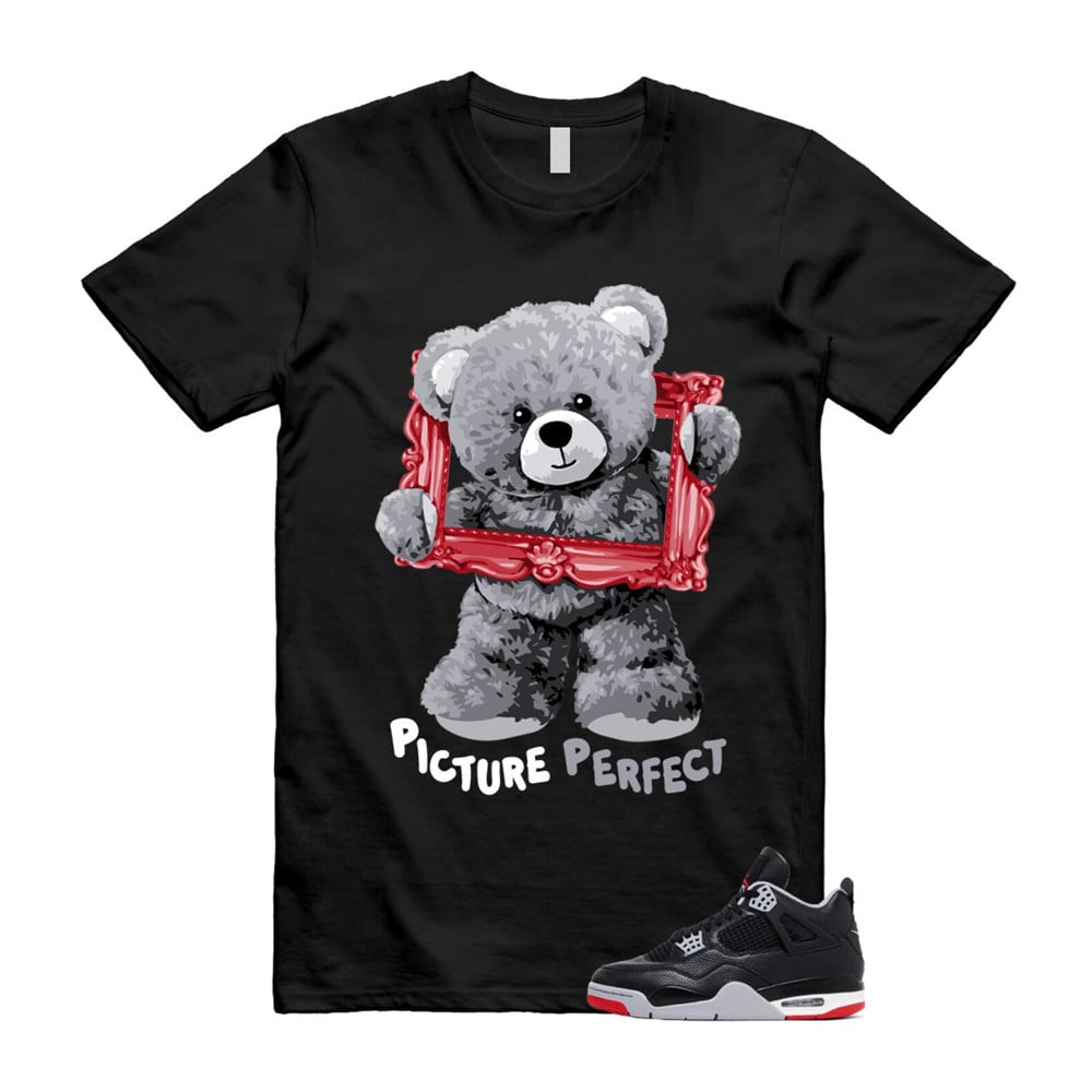Picture Perfect Shirt To Match Retro Air Jordan 4 BRED Reimagined T-Shirt, Sneaker Match Tees