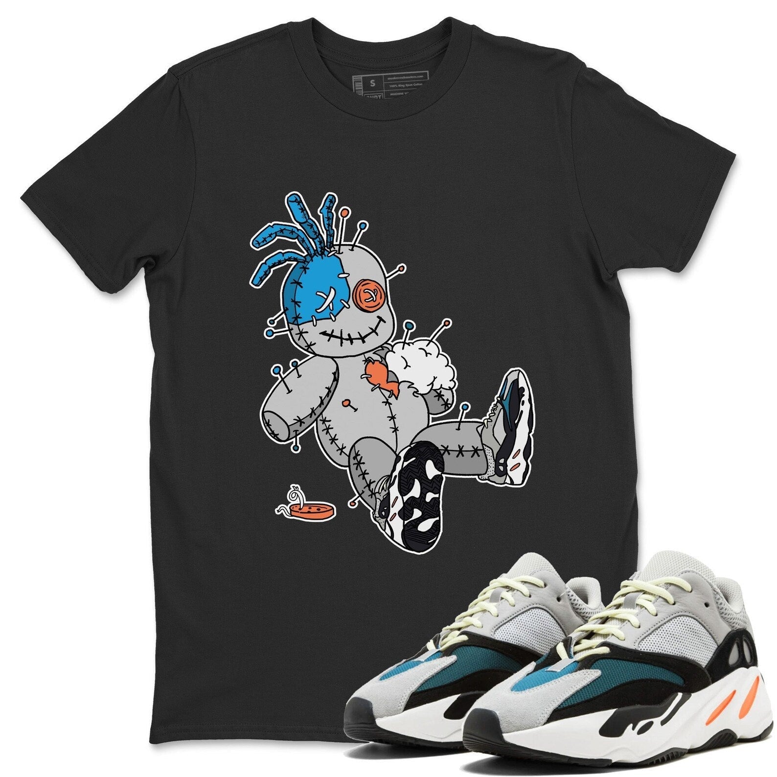 Voodoo Doll - Sneaker Shirt To Match Yeezys 700 Wave Runner T-Shirt, Sneaker Match Tee