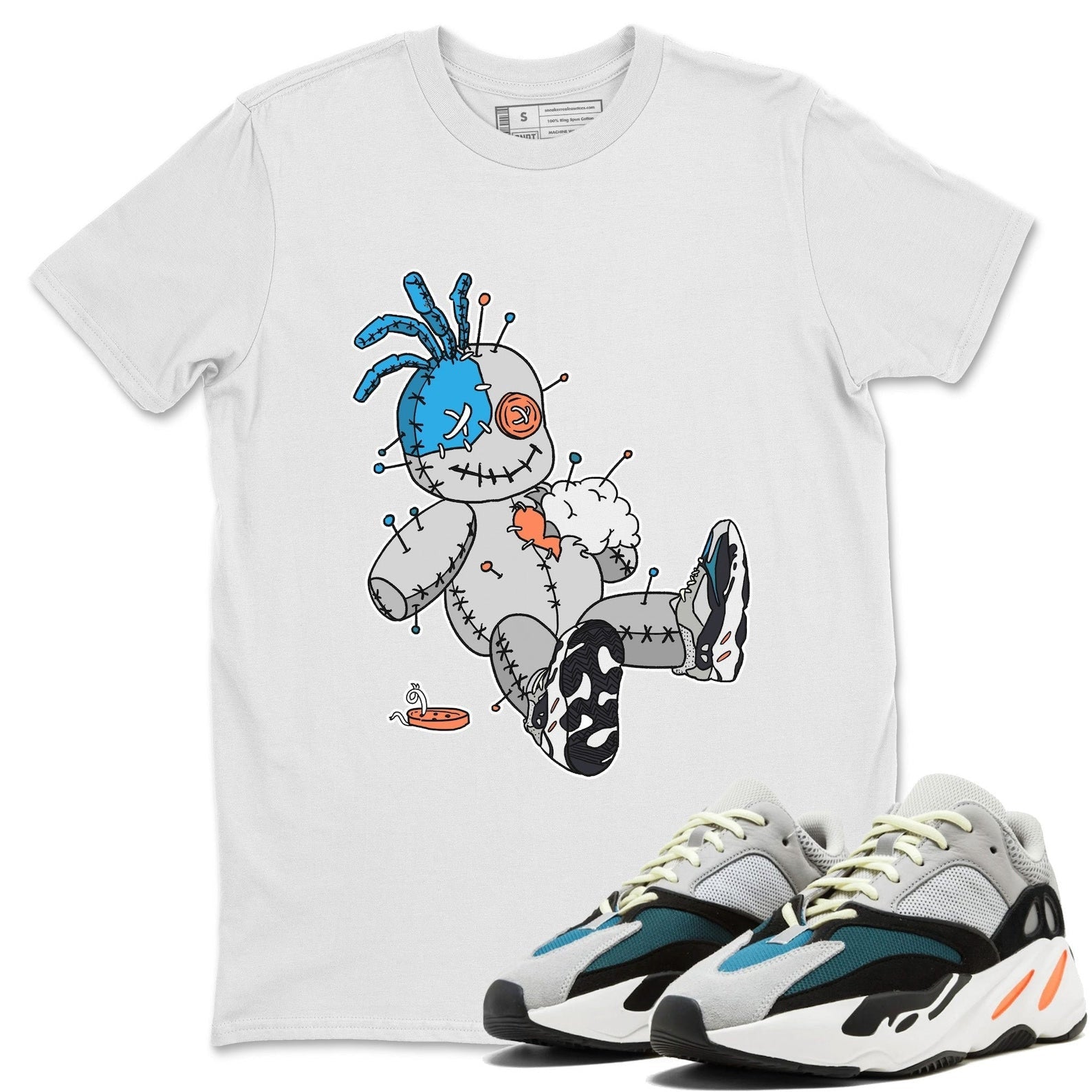 Voodoo Doll - Sneaker Shirt To Match Yeezys 700 Wave Runner T-Shirt, Sneaker Match Tee