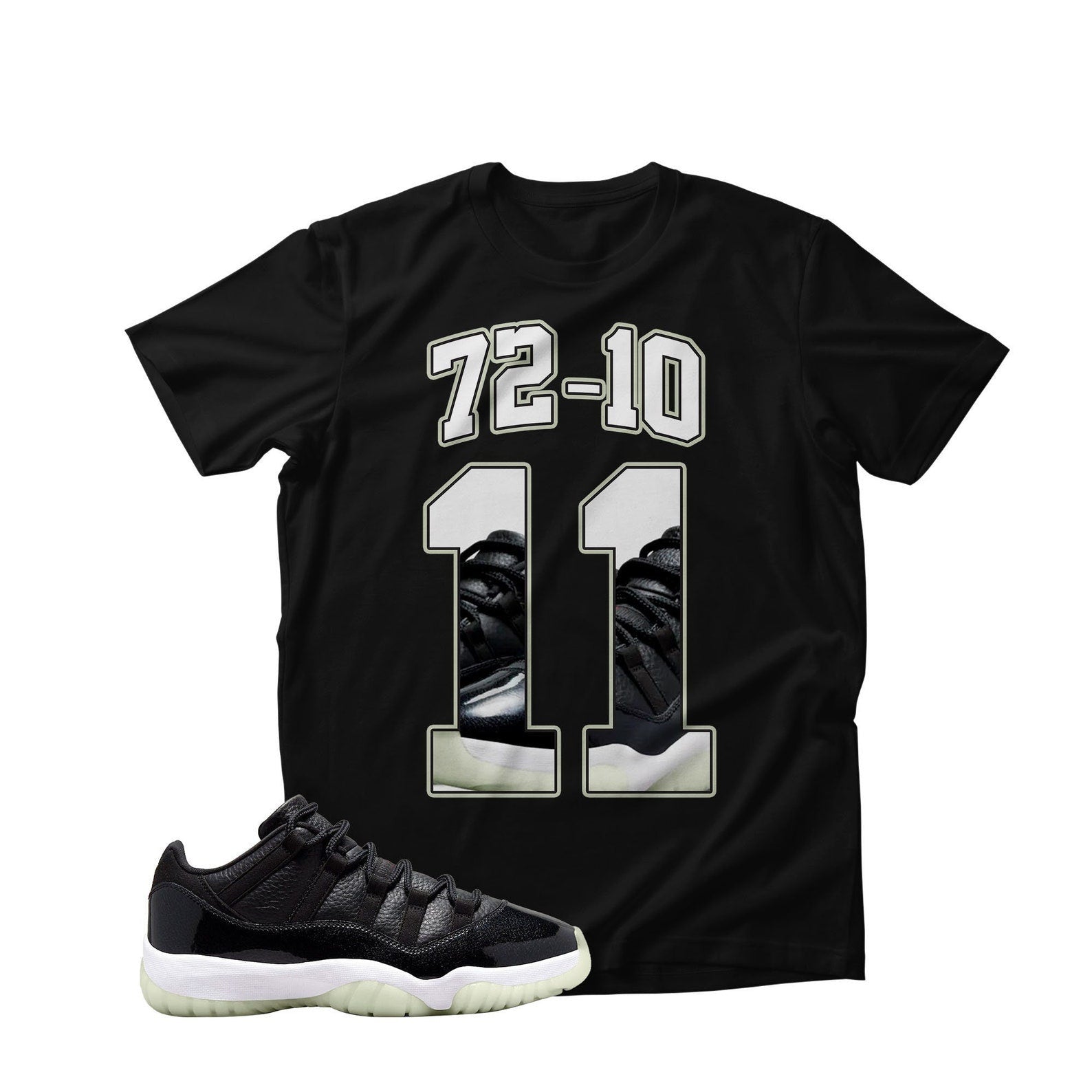 Number 11 CM11 Name Unisex Shirt Match Jordan 11 Retro Low 72-10 T-Shirt, Sneaker Match Tee