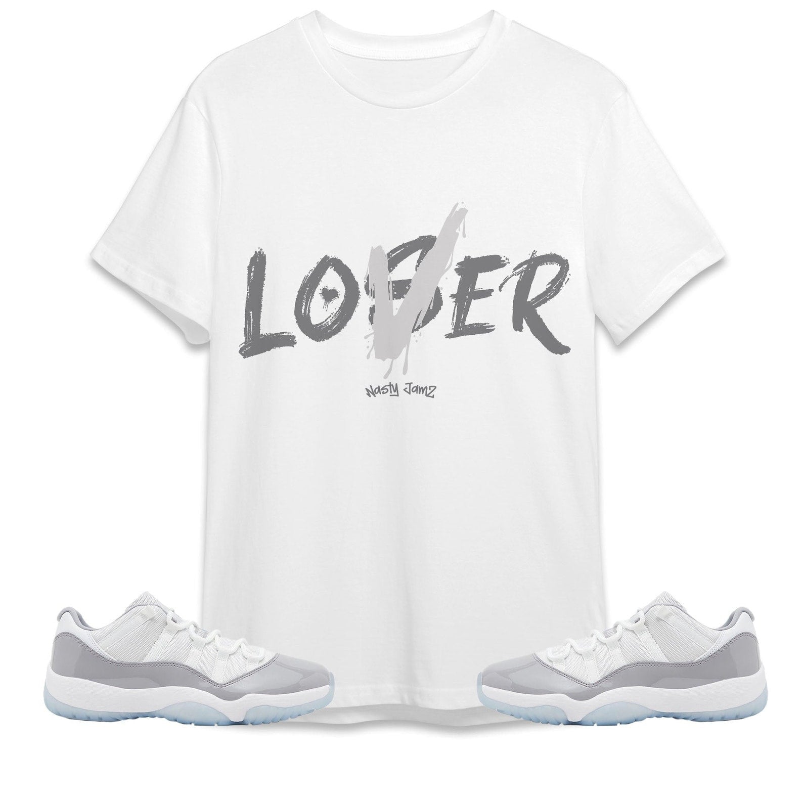 Loser Lover Unisex Shirt Match Jordan 11 Low Cement Grey T-Shirt, Sneaker Match Tee