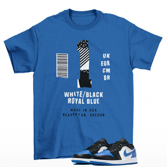 Jordan 11s Low Marina Blue Sneaker Shirt Made To Match Level Up T-Shirt, Sneaker Match Tee