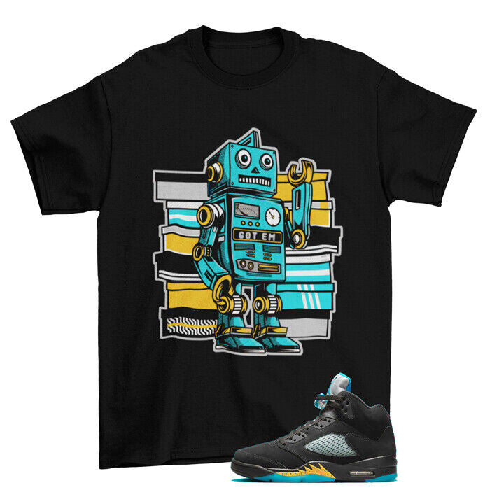 H for Hustle Sneaker Made To Match Jordan 5 Retro Alternate Grape T-Shirt, Sneaker Match Tee