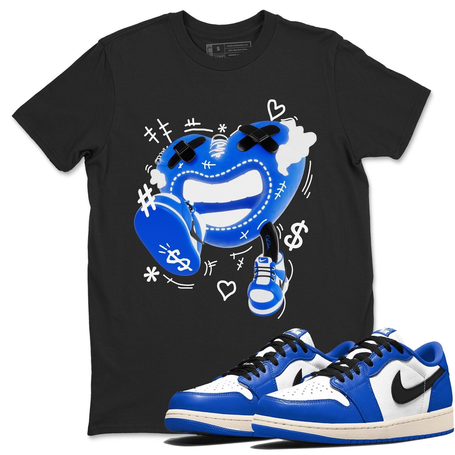 Walk In Love Streetwear Brand Shirts To Match Jordans 1s Game Royal T-Shirt, Sneaker Match Tee
