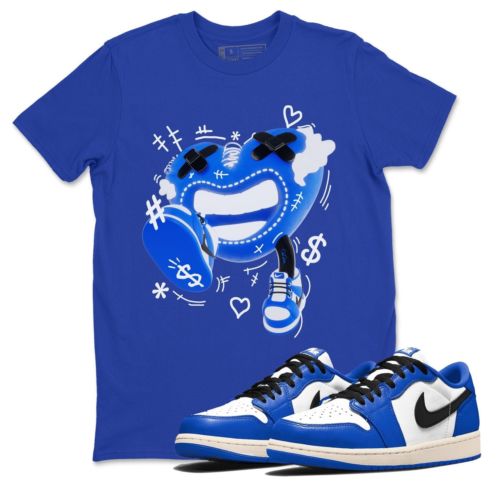Walk In Love Streetwear Brand Shirts To Match Jordans 1s Game Royal T-Shirt, Sneaker Match Tee