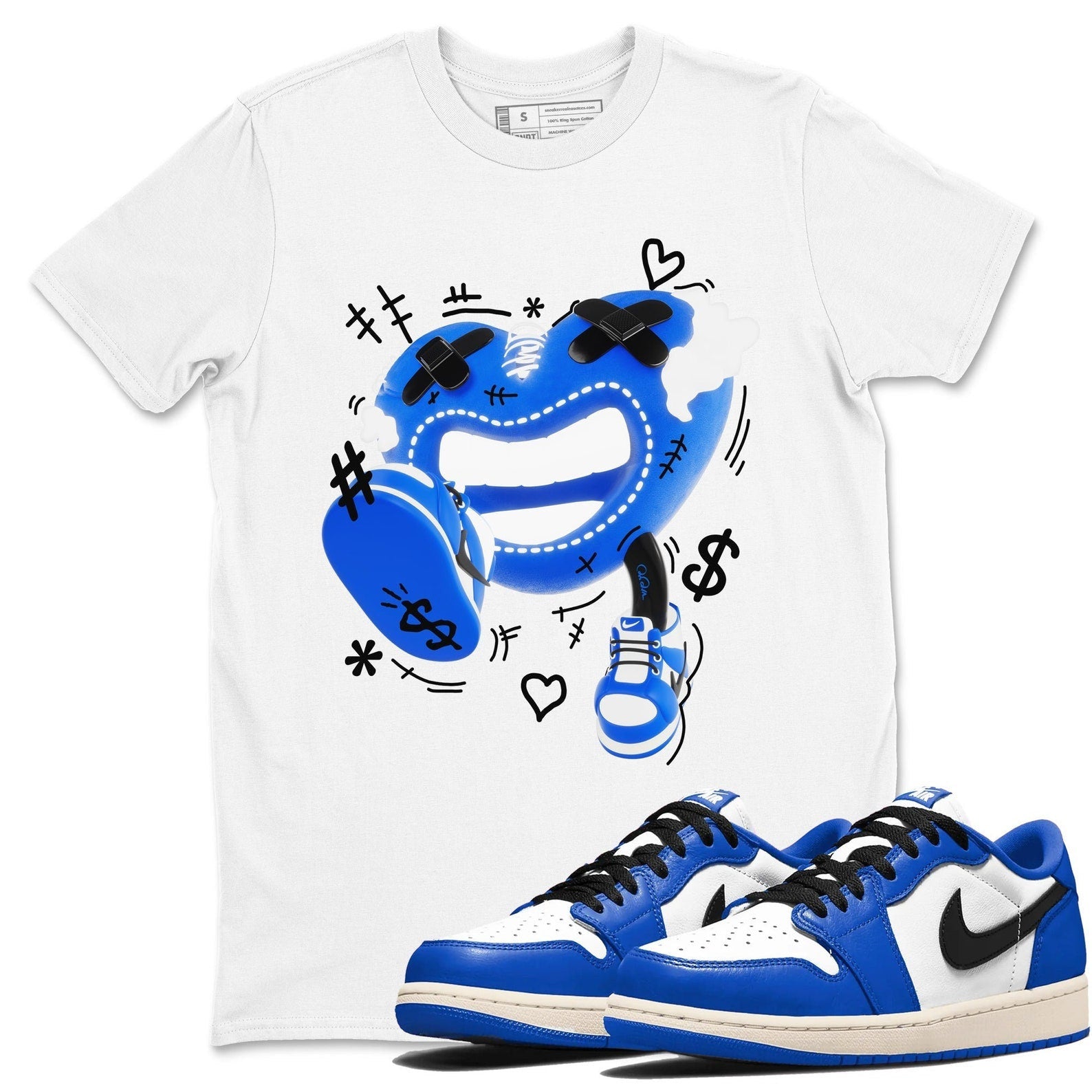 Walk In Love Streetwear Brand Shirts To Match Jordans 1s Game Royal T-Shirt, Sneaker Match Tee