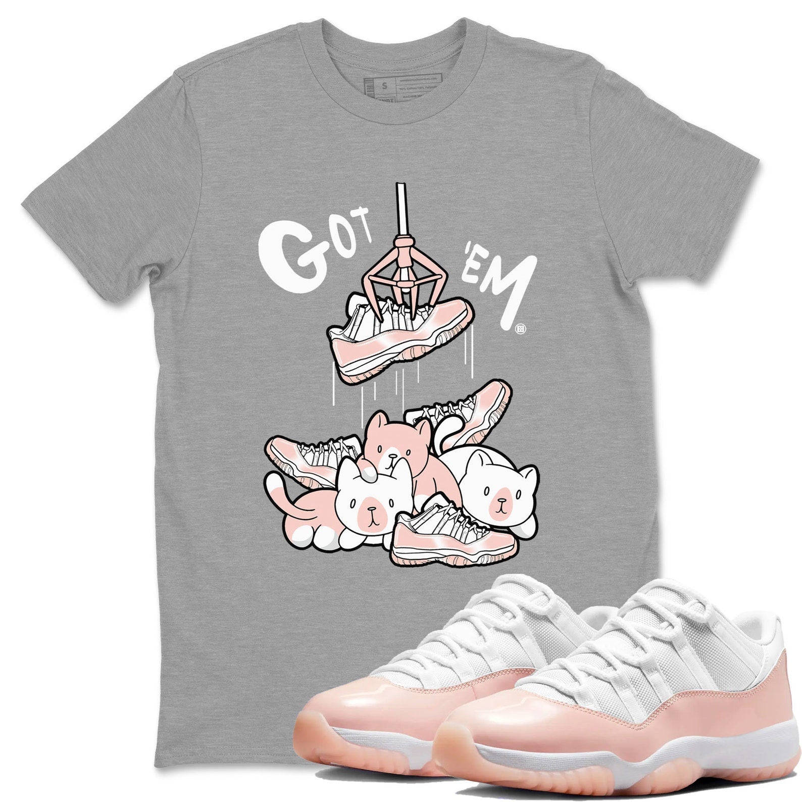 Treasure Hunter Unisex Tee - Shirts To Match Jordans 11s Legend Pink T-Shirt, Sneaker Match Tee
