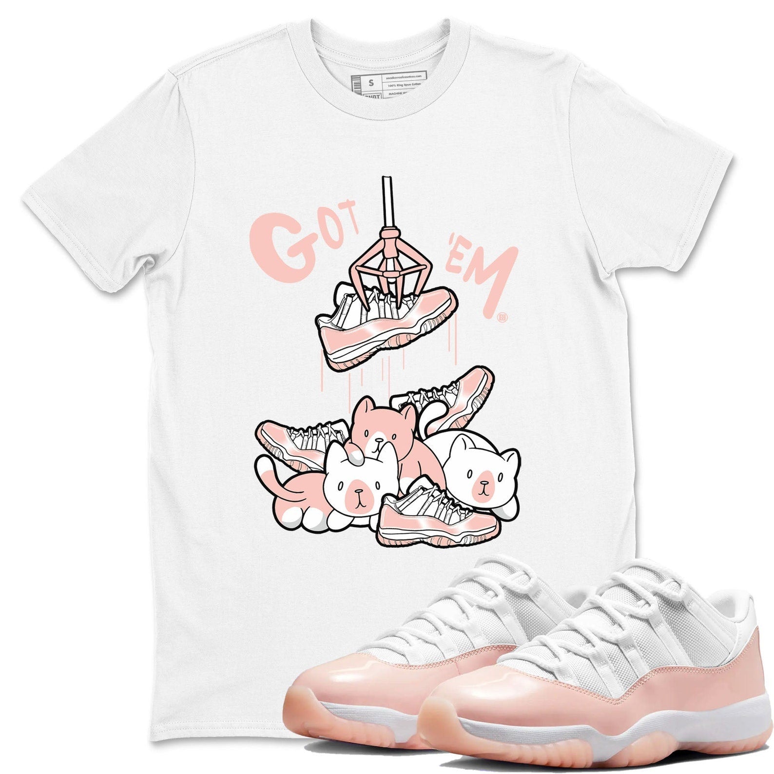 Treasure Hunter Unisex Tee - Shirts To Match Jordans 11s Legend Pink T-Shirt, Sneaker Match Tee