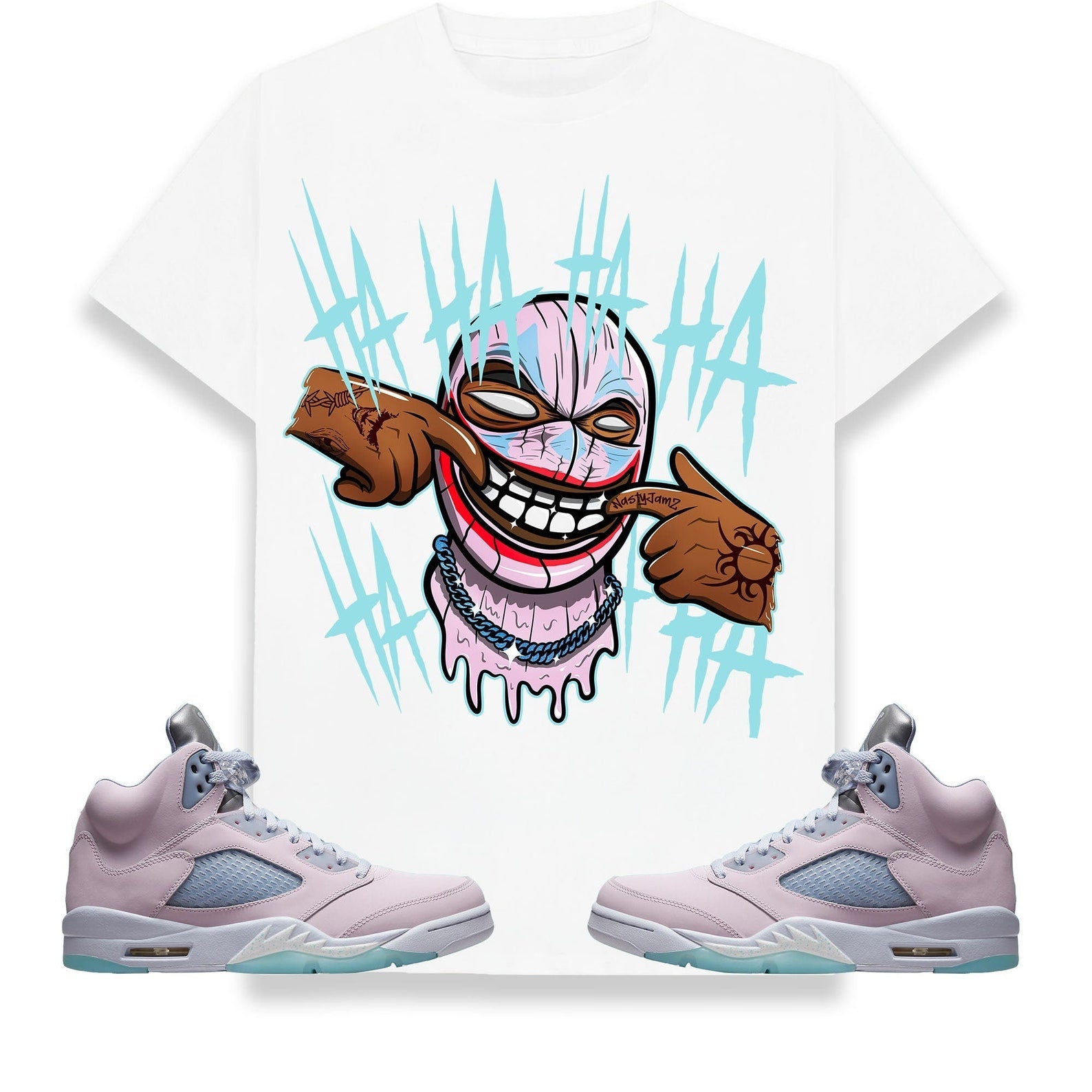 We Are All Clowns Unisex Shirt Match Jordan 5 Retro Easter 2022 T-Shirt, Sneaker Match Tee