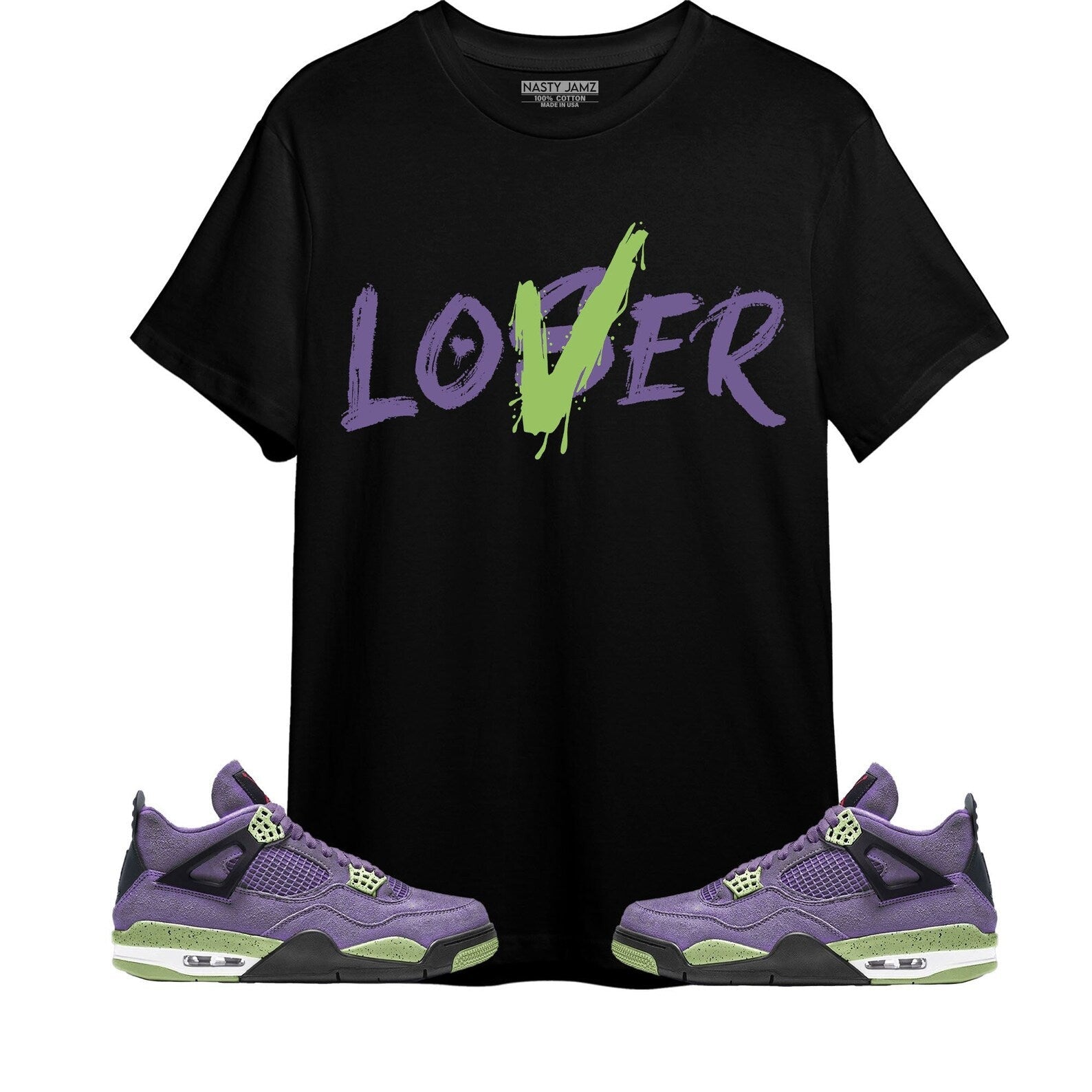 Loser Lover Unisex Shirt Match Jordan 4 Retro Canyon Purple T-Shirt, Sneaker Match Tee