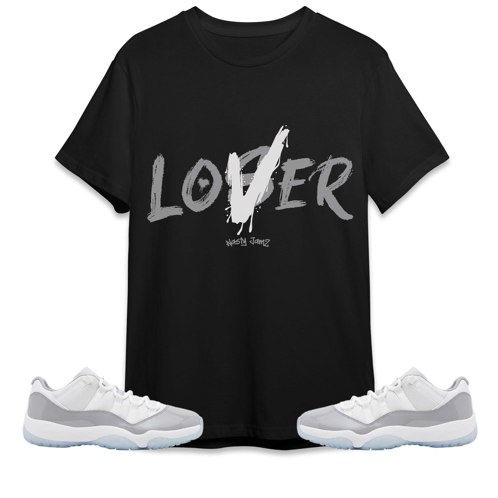 Loser Lover Unisex Shirt Match Jordan 11 Low Cement Grey T-Shirt, Sneaker Match Tee