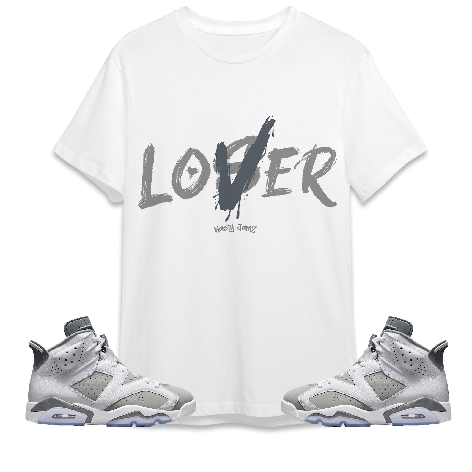 Loser Lover Unisex Shirt Match Jordan 6 Cool Grey T-Shirt, Sneaker Match Tee