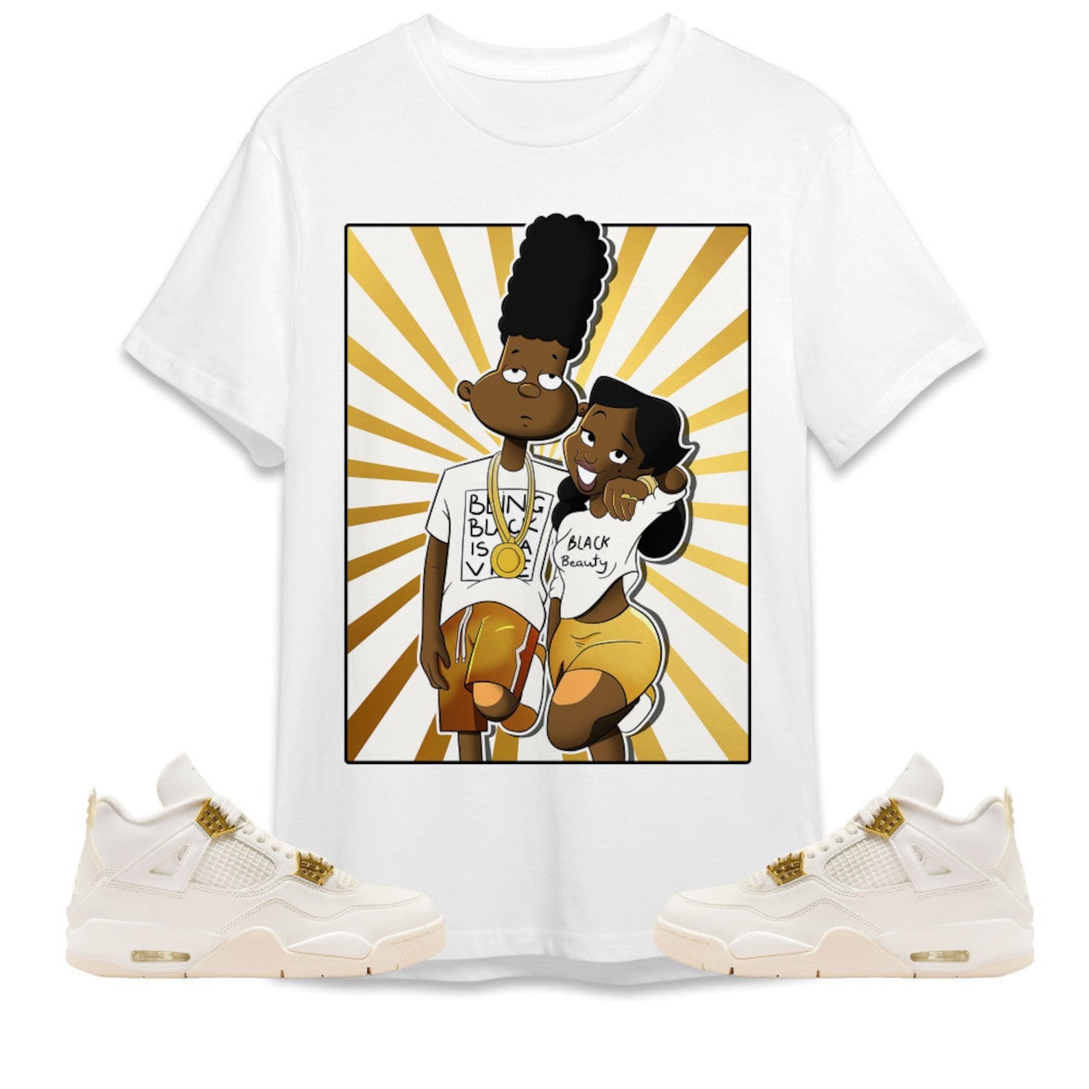 A Diffirent Love Unisex Tees Jordan 4 Sail to match Sneaker, Outfit birthday graphic Tees T-Shirt, Sneaker Match Tee