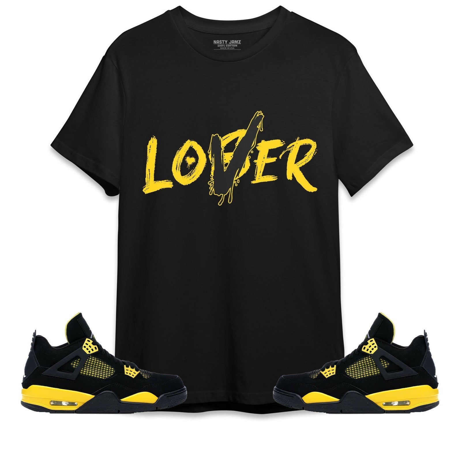 Loser Lover Unisex Shirt Match Jordan 4 Thunder T-Shirt, Sneaker Match Tee