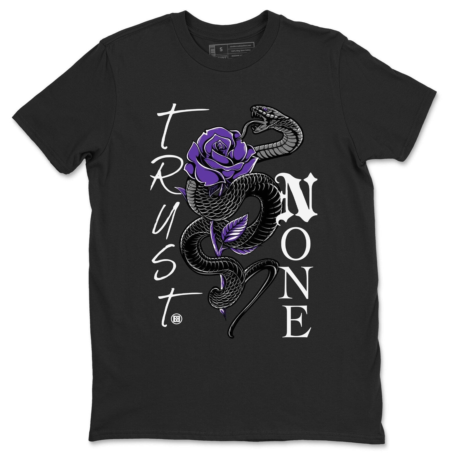 Trust None - Sneaker Shirts To Match Jordans Dunks Court Purple T-Shirt, Sneaker Match Tee