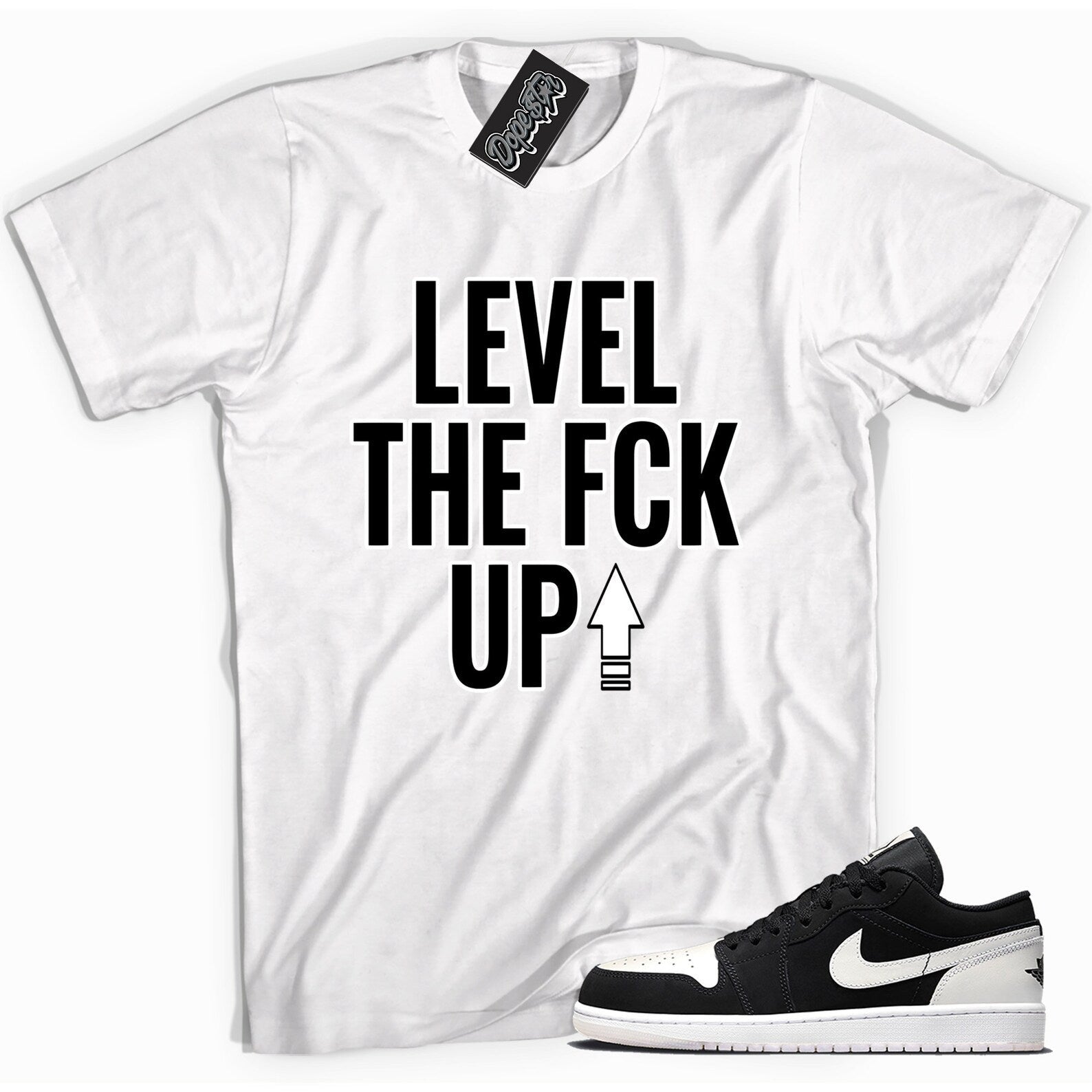 Level Up Sneaker Shirt Made To Match Jordan 1 Low Diamond T-Shirt, Sneaker Match Tee