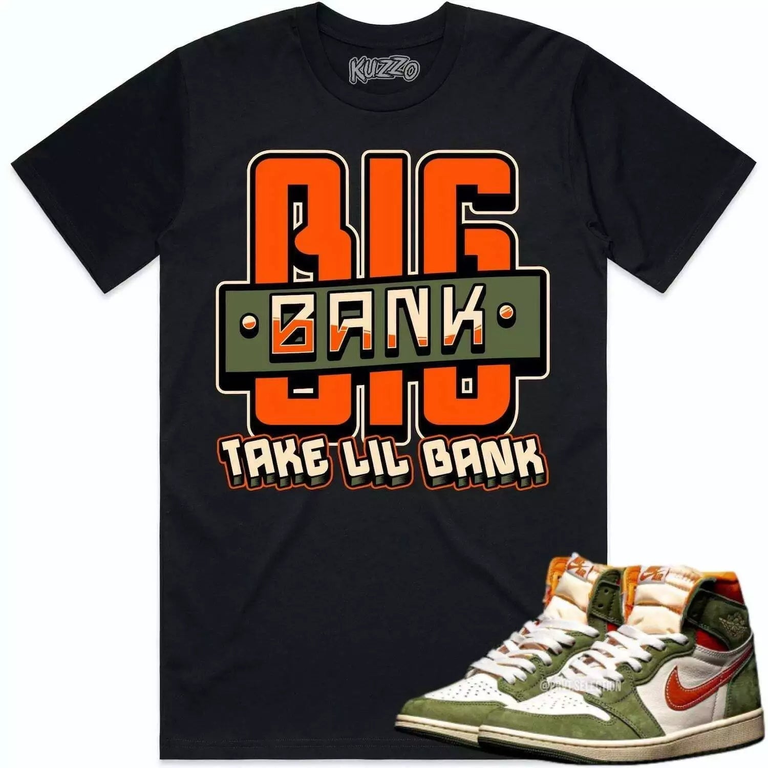Talk To The Hand Unisex Tees Jordan Spizike Low Bred to match Sneaker, Outfit birthday graphic Tees T-Shirt, Sneaker Match Tee