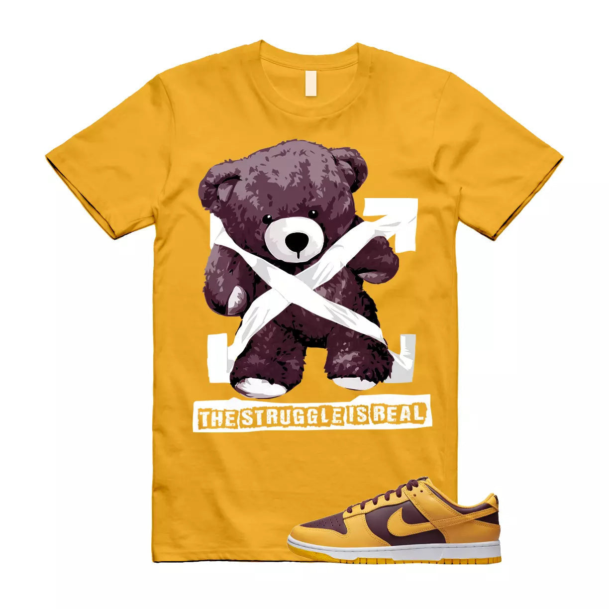 Tune Friends Unisex Tees Jordan Spizike Low Bred to match Sneaker, Outfit back to school graphic Tees T-Shirt, Sneaker Match Tee