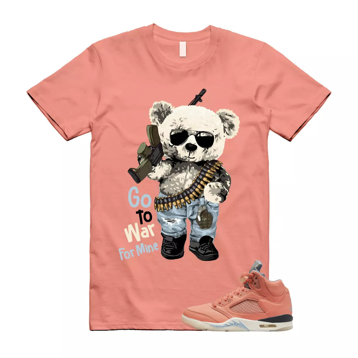 Custom Unisex Time is Money Shirt Made to Match Jordan 12s Retro Arctic Punch (Hyper Pink) T-Shirt, Sneaker Match Tee