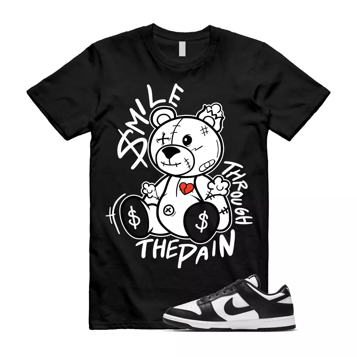 Money Talk Bear T-shirt Made To Match Jordan 13 Retro Starfish T-Shirt, Sneaker Match Tee