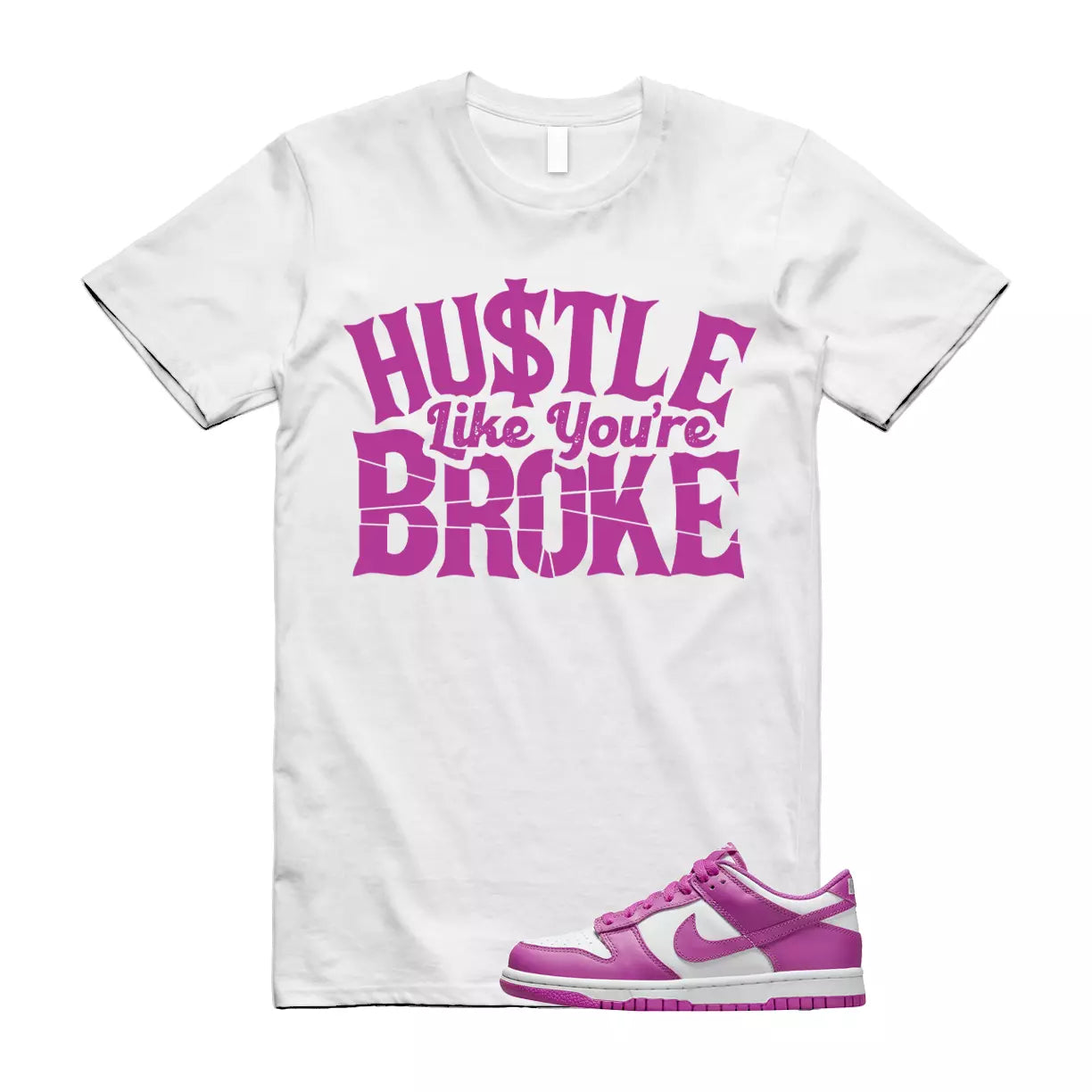 Rags To Riches T-shirt Made To Match Jordan 1 Retro High OG Dark Mocha T-Shirt, Sneaker Match Tee