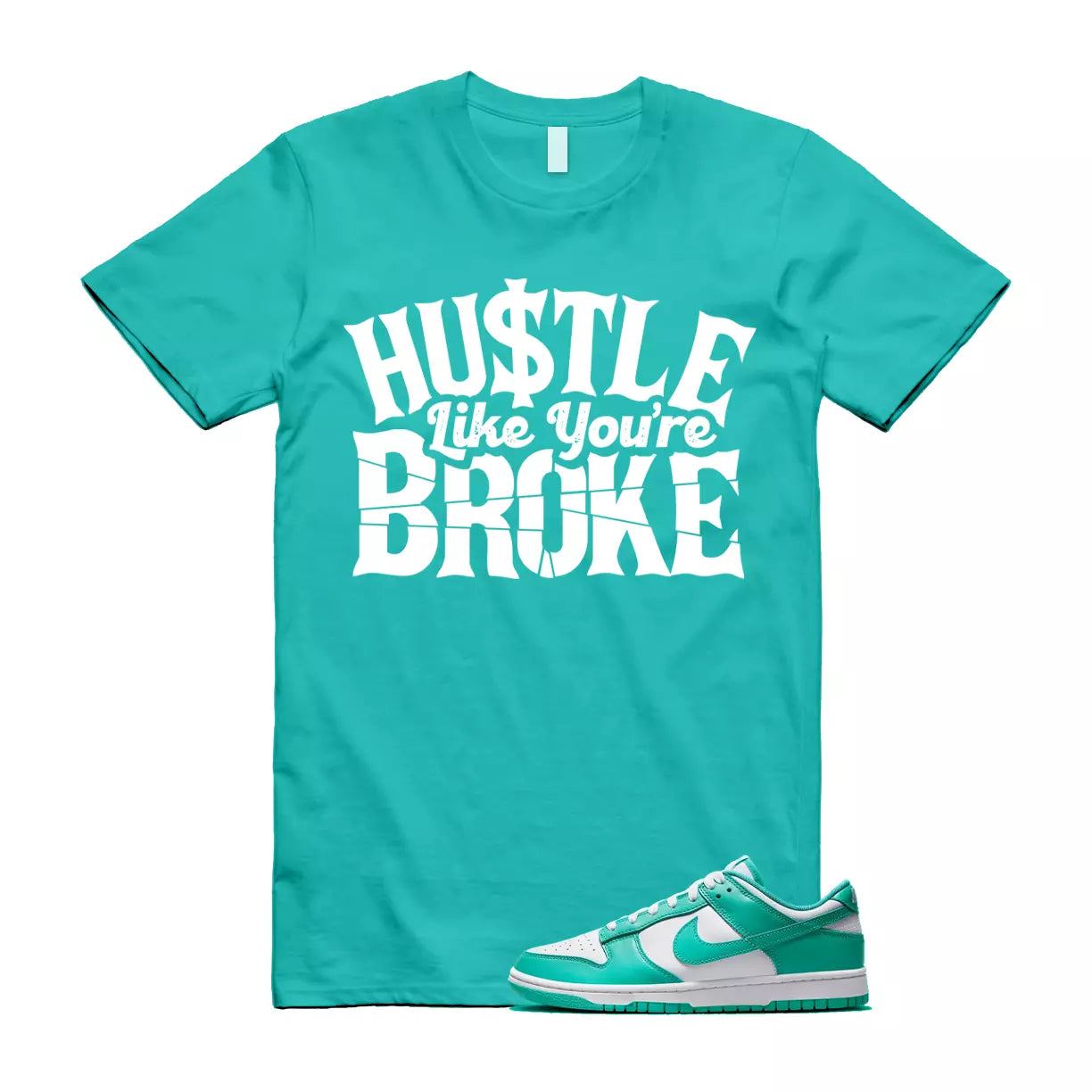 H For Hustle T-shirt Made To Match Jordan 11 Retro Low Legend Blue T-Shirt, Sneaker Match Tee