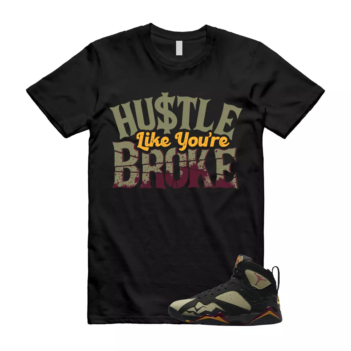 More Money Less Friends T-shirt Made To Match Jordan 6 Retro Still Blue T-Shirt, Sneaker Match Tee