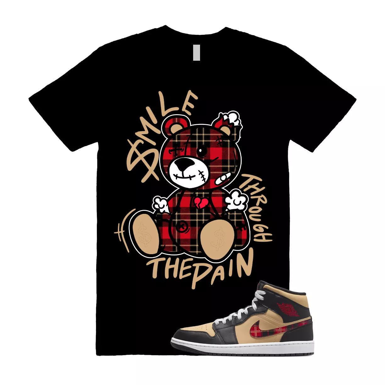Respect The Hustle T-shirt Made To Match Jordan 3 Retro Cool Grey T-Shirt, Sneaker Match Tee