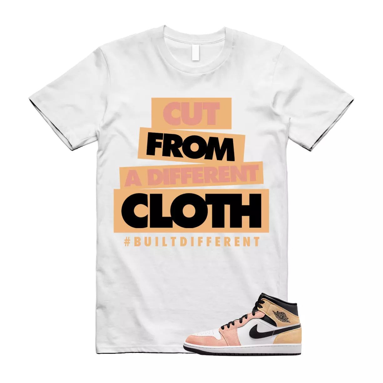 Blessed T-shirt Made To Match Jordan 1 High Switch Purple Pulse CW6576-500 T-Shirt, Sneaker Match Tee