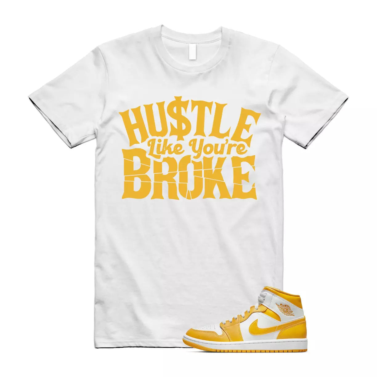 Hustle T-shirt Made To Match Jordan 1 Retro High T-Shirt, Sneaker Match Tee