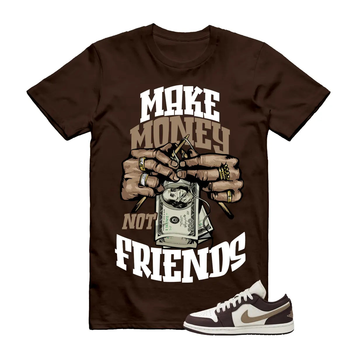 Respect The Hustle T-shirt Made To Match Jordan 6 Retro T-Shirt, Sneaker Match Tee