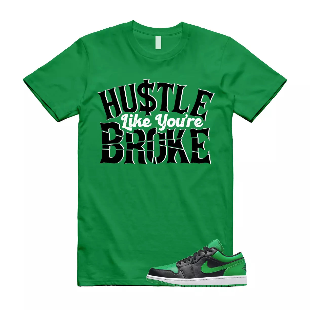 Hustle Shirt Made To Match Jordan 6 Retro Blue T-Shirt, Sneaker Match Tee