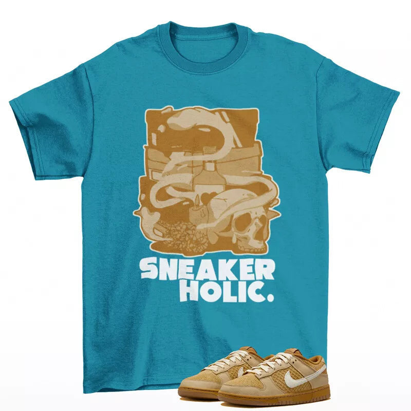 Money Gang Bear Sneaker Shirt Made to Match Dunk Low Next Nature White Mint T-Shirt, Sneaker Match Tee